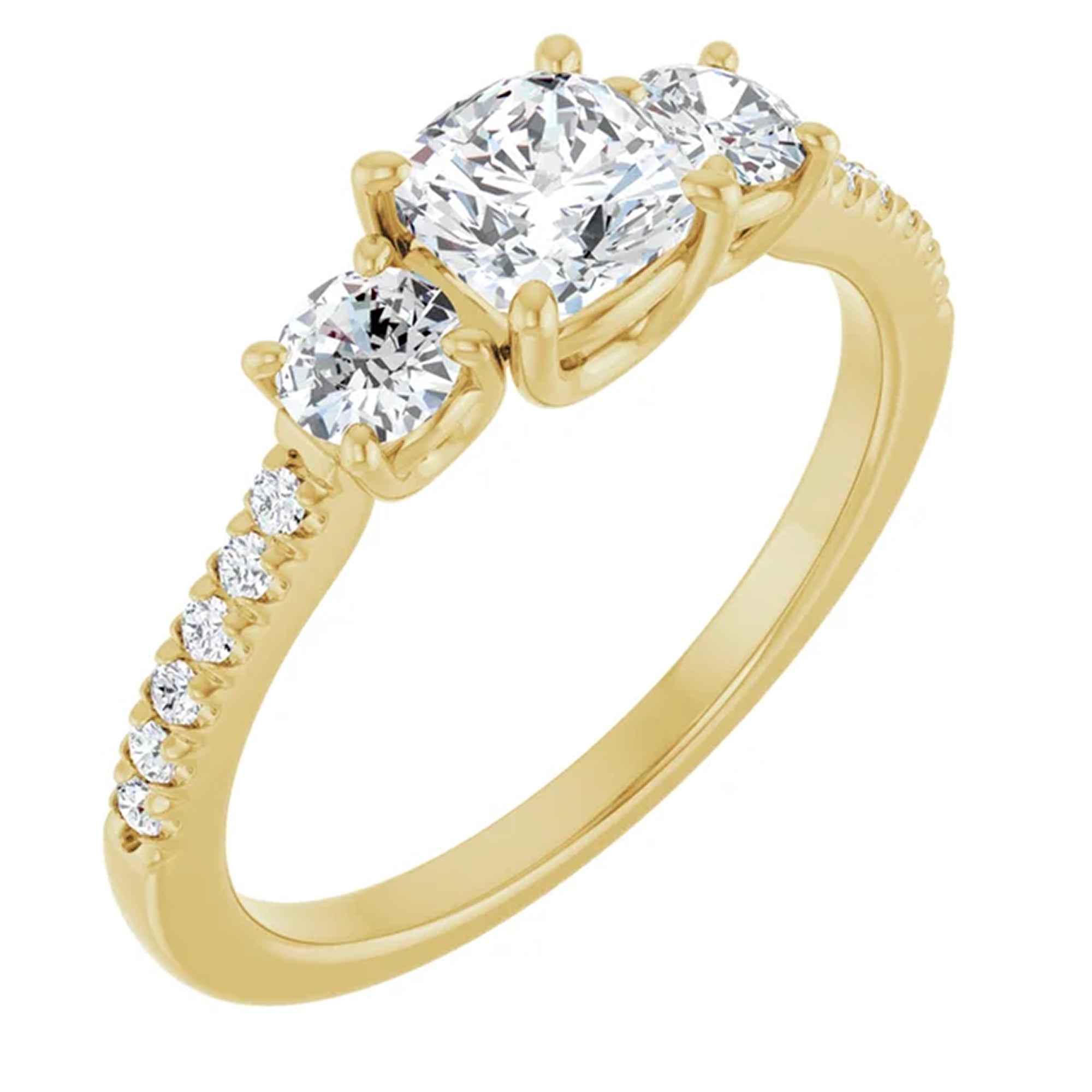 18K Yellow Gold - 3.55