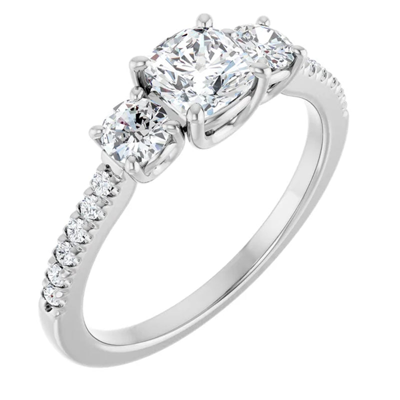 14K White Gold - 5.10