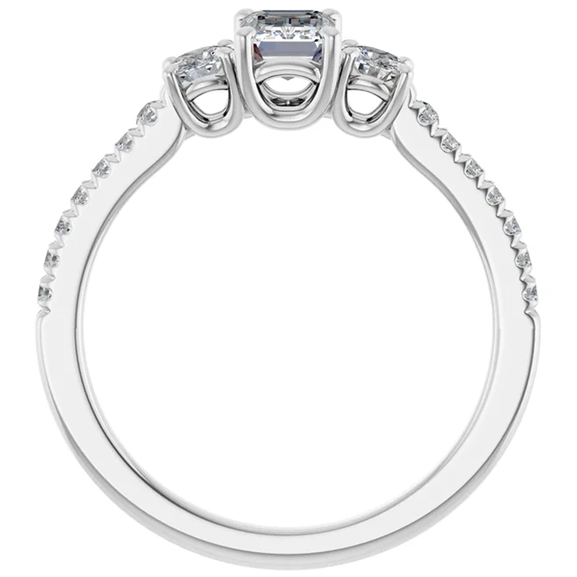 14K White Gold - 2.40