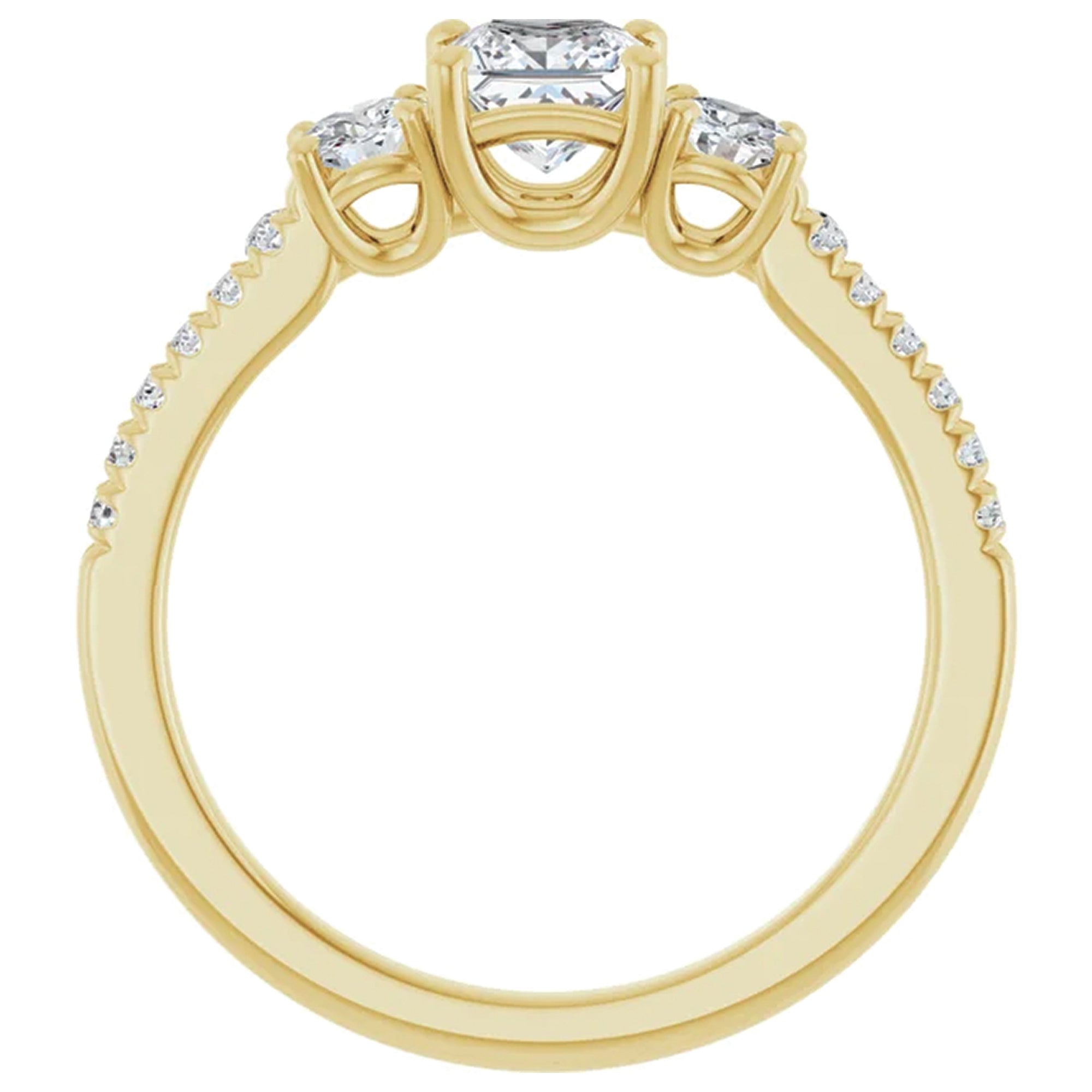 18K Yellow Gold - 2.45