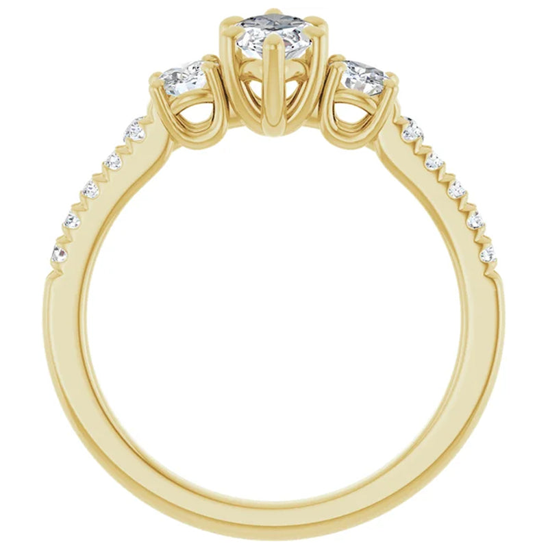 18K Yellow Gold - 1.15