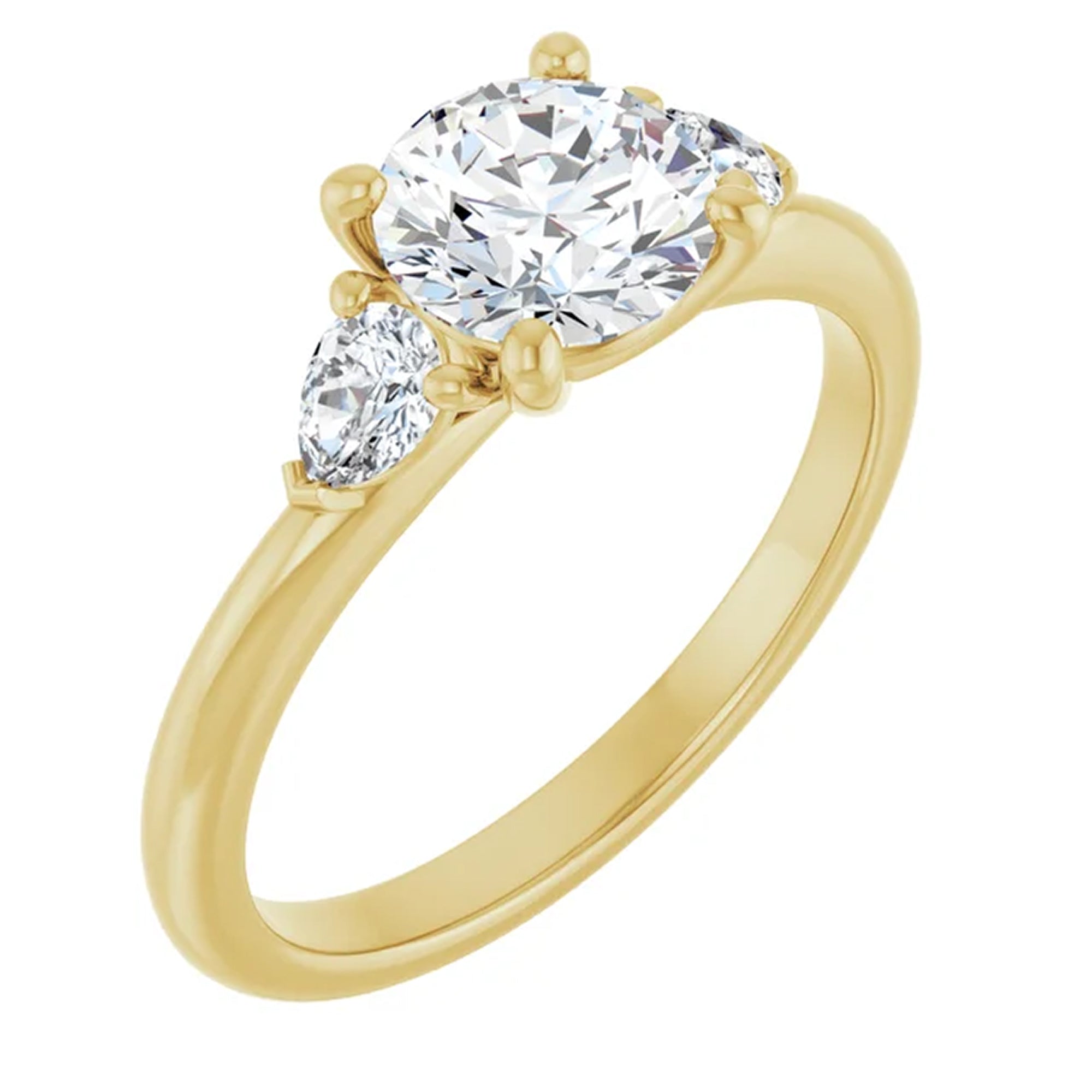 14K Yellow Gold - 2.30