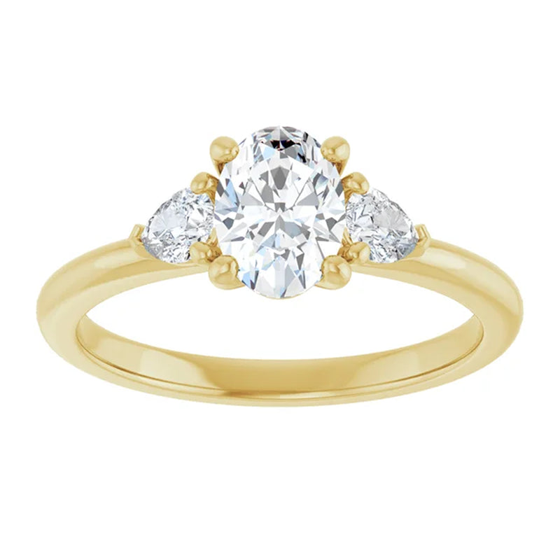 14K Yellow Gold - 1.05