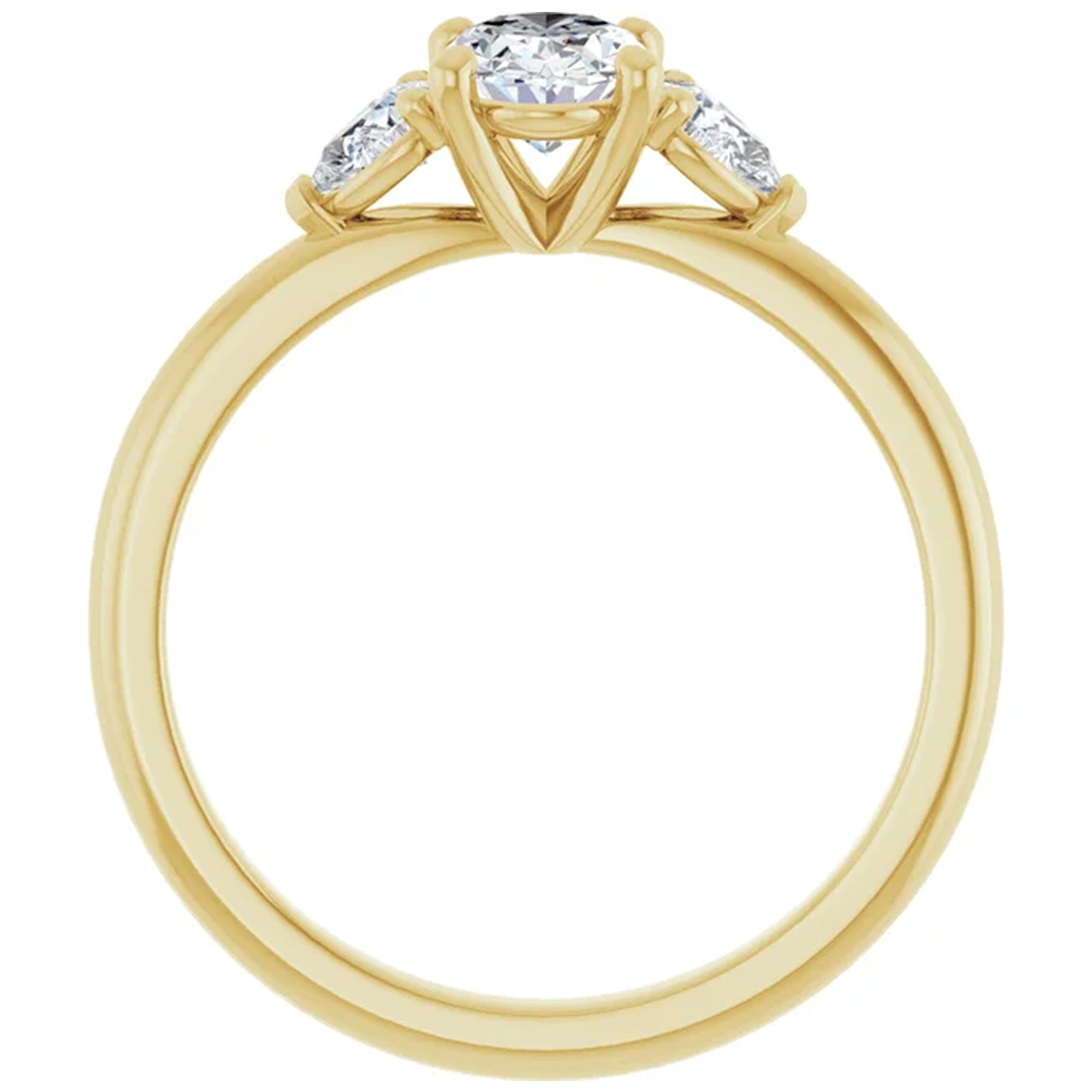 18K Yellow Gold - 1.05