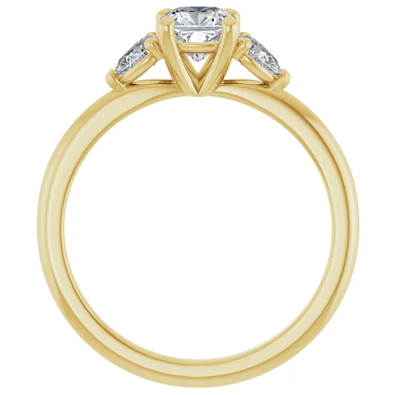 14K Yellow Gold - 1.05