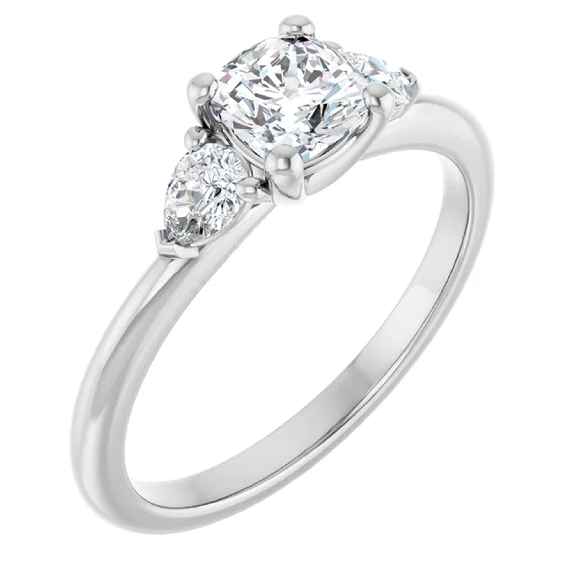 18K White Gold - 3.35