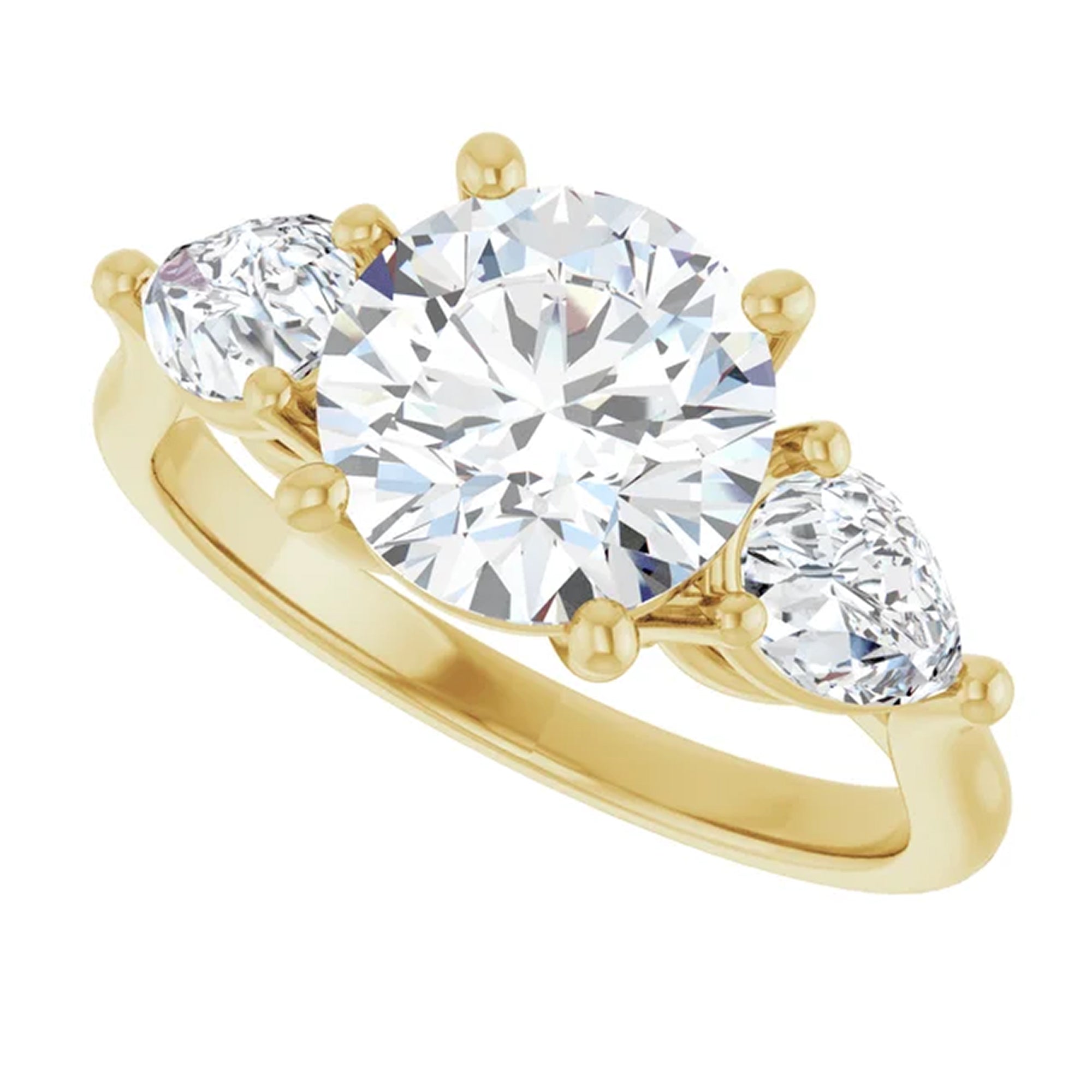 14K Yellow Gold - 2.75