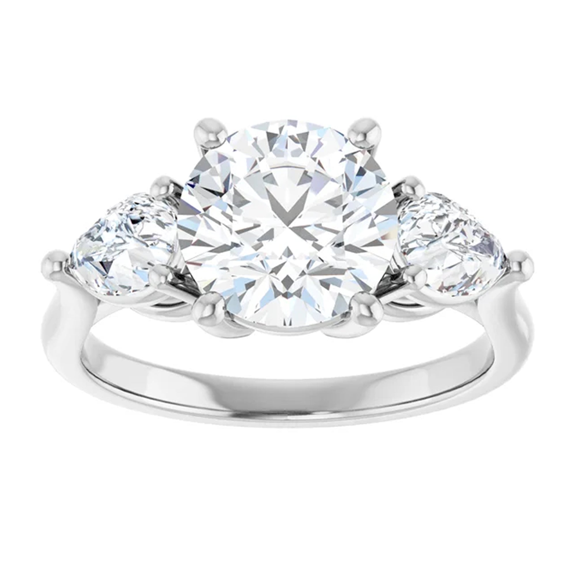 18K White Gold - 2.75