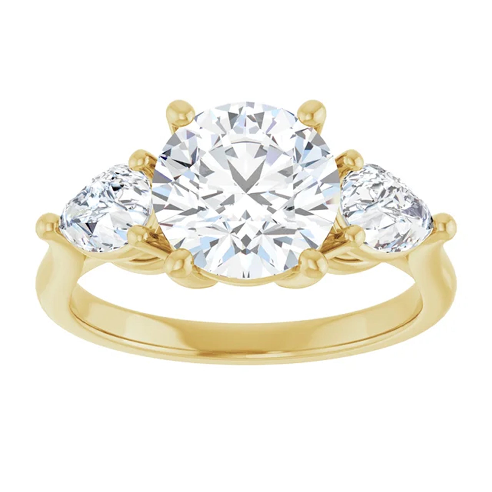 18K Yellow Gold - 2.75