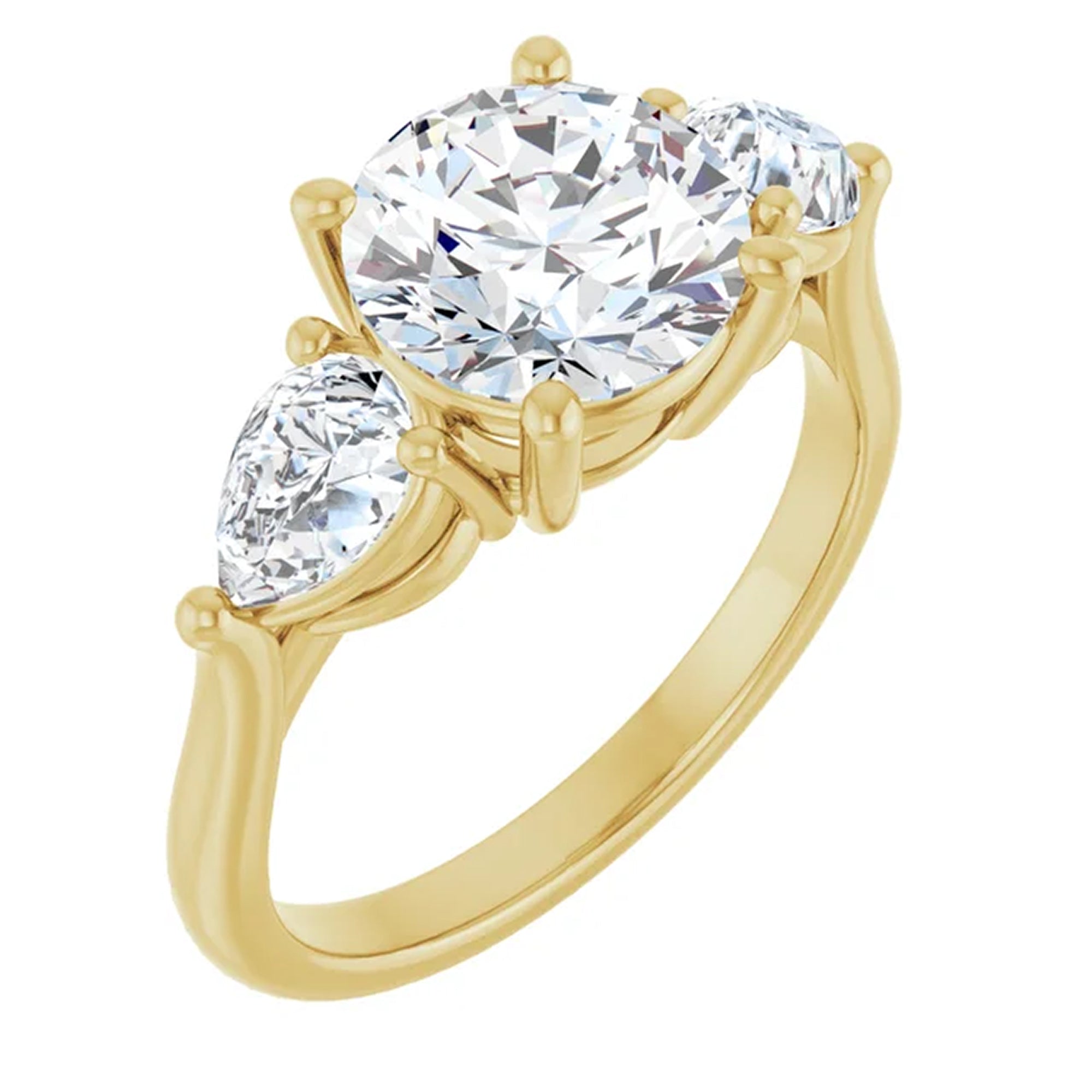 18K Yellow Gold - 2.75