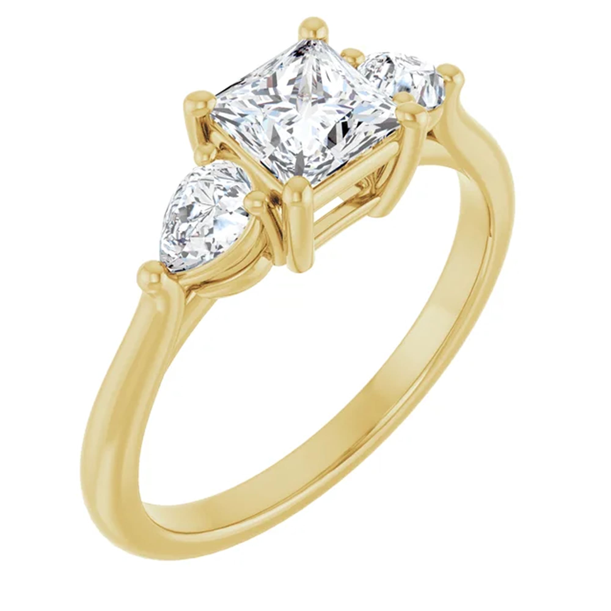 18K Yellow Gold - 1.05