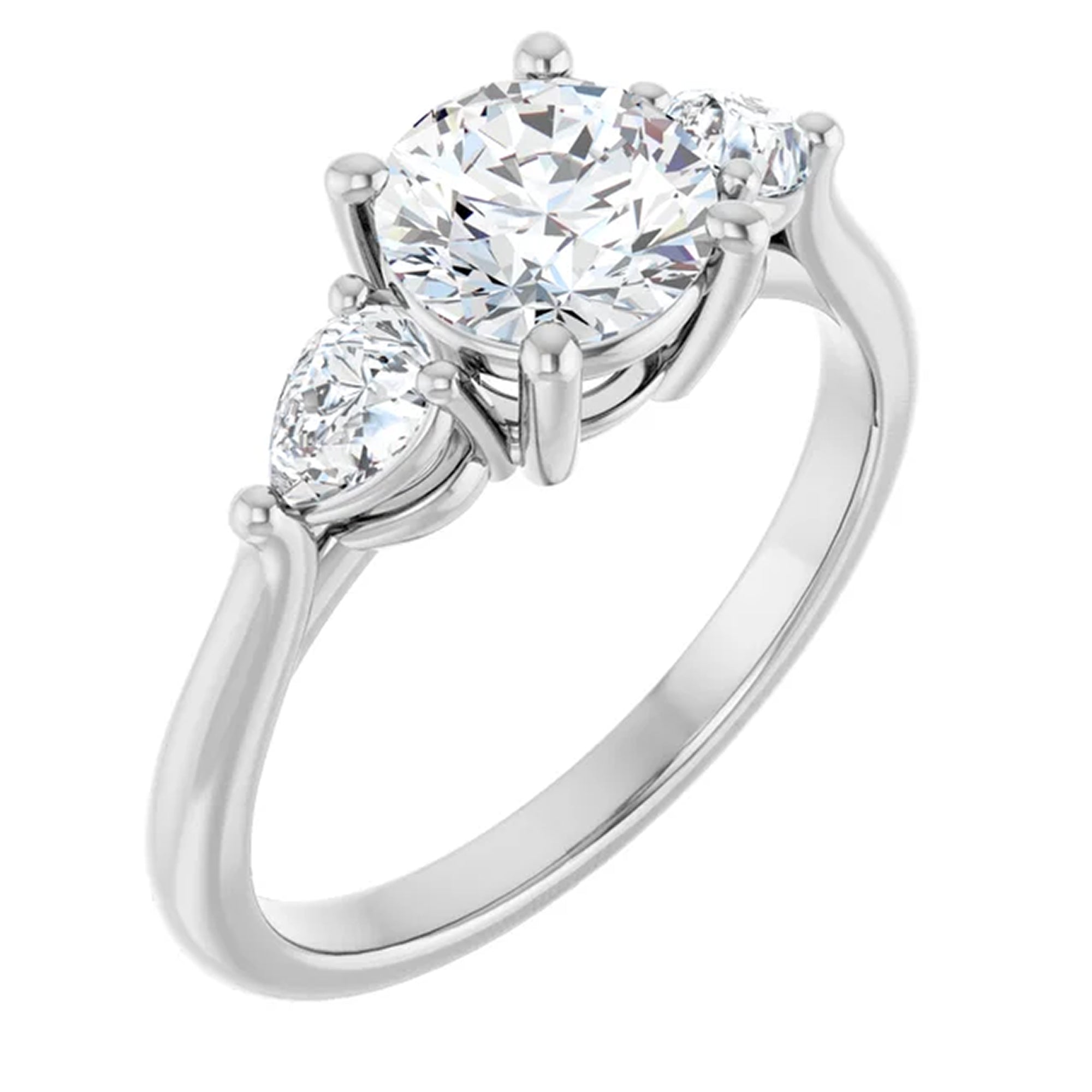 14K White Gold - 1.30