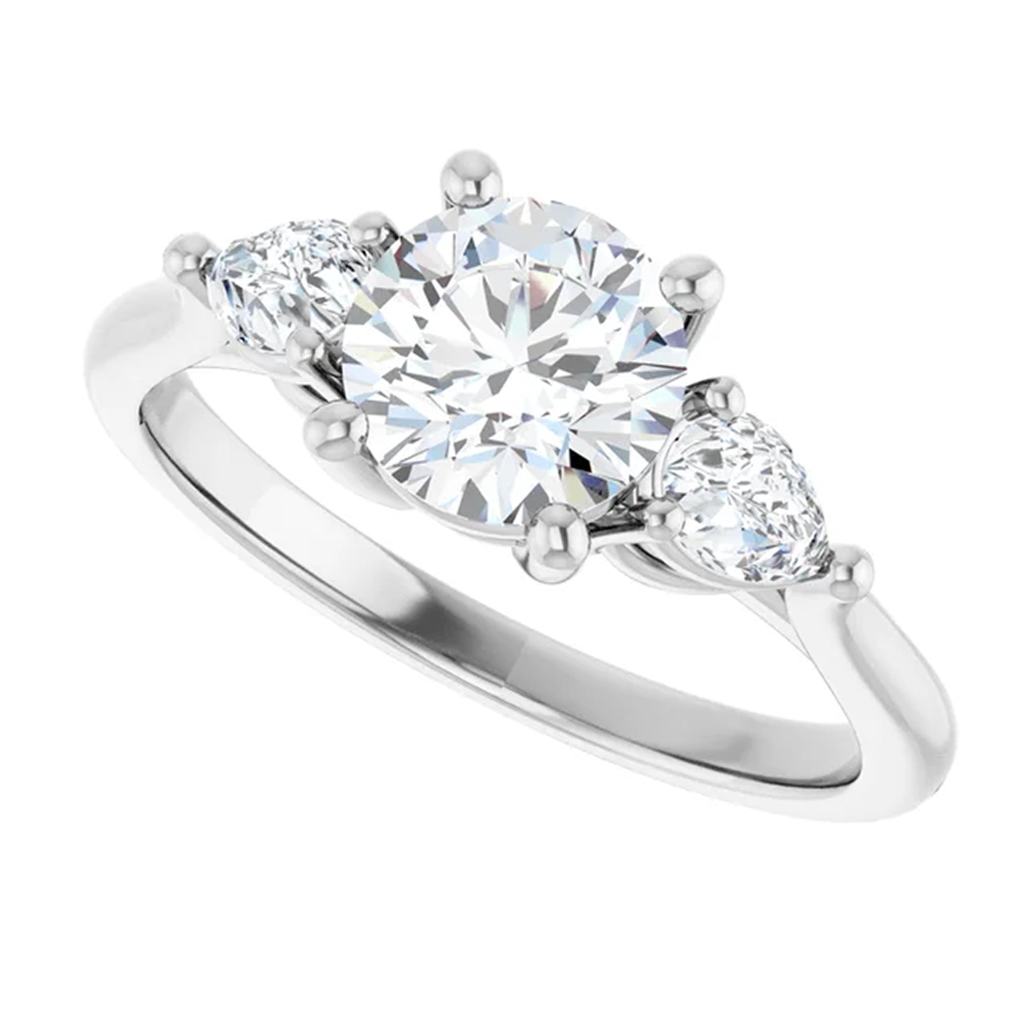 14K White Gold - 1.30