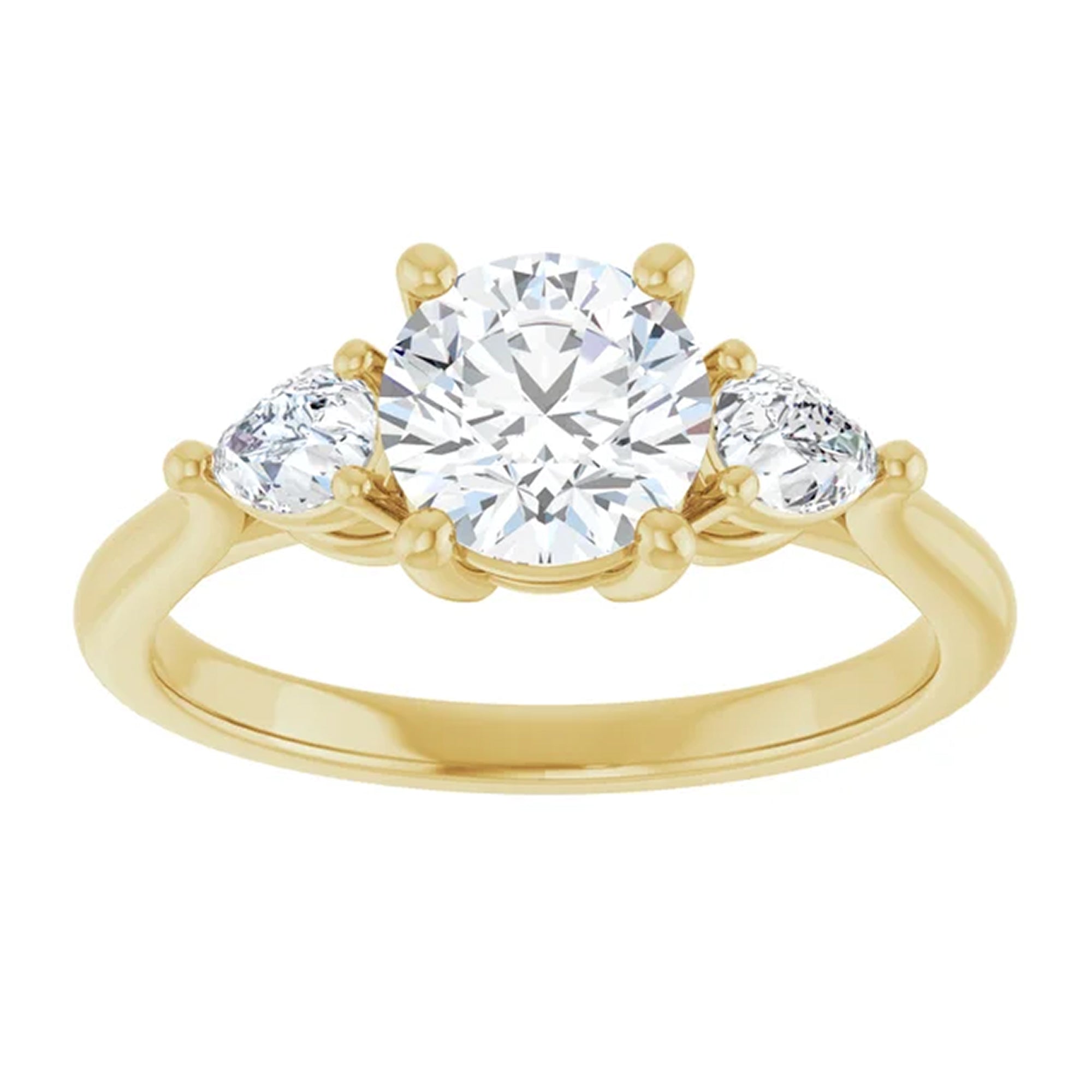 18K Yellow Gold - 1.30