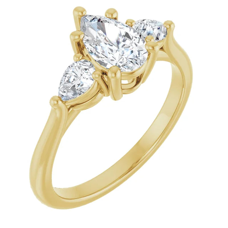18K Yellow Gold - 1.05