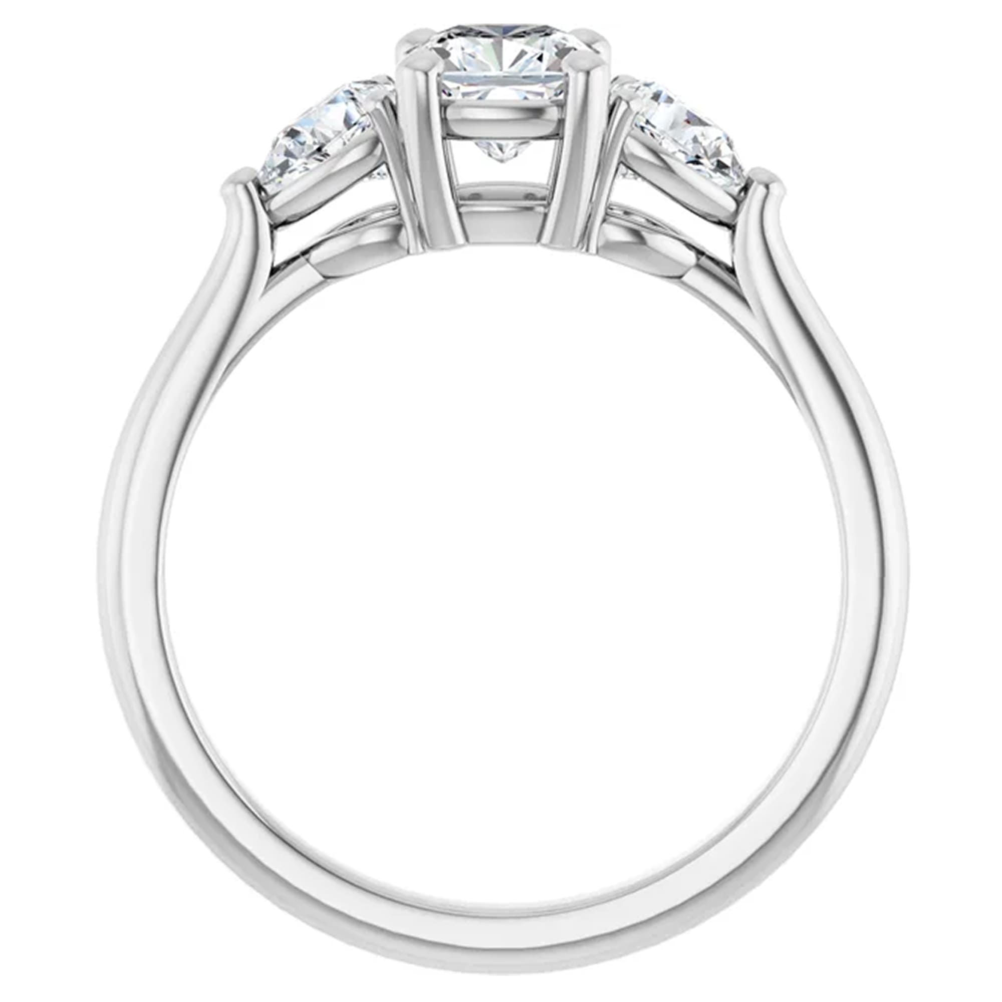 14K White Gold - 1.05