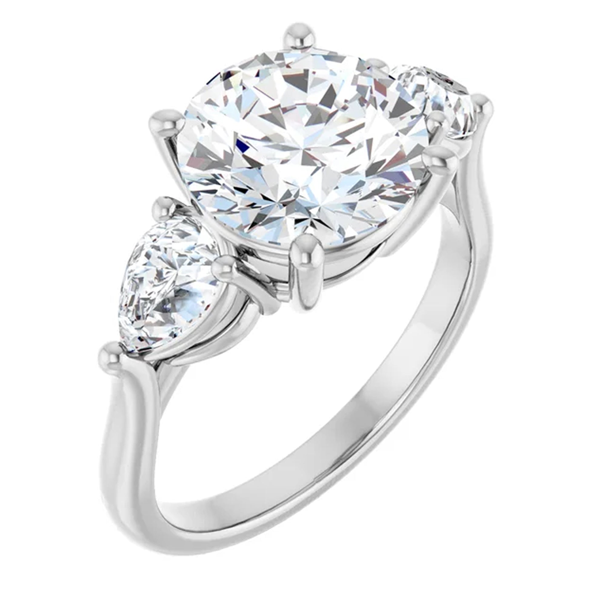 14K White Gold - 3.75