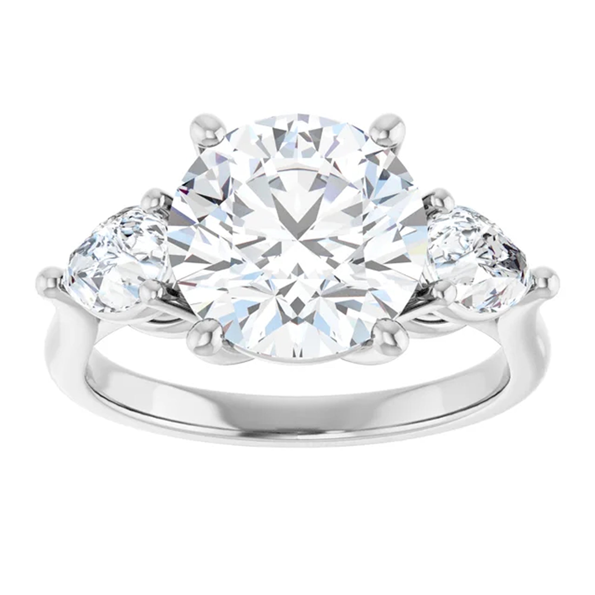 18K White Gold - 3.75