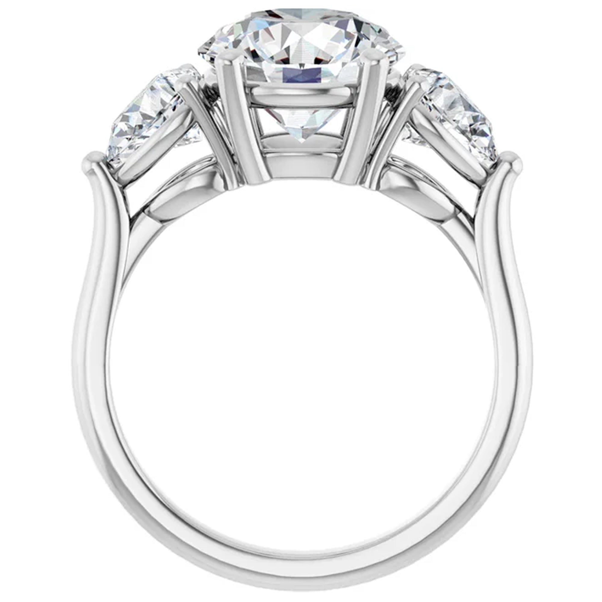 18K White Gold - 3.75