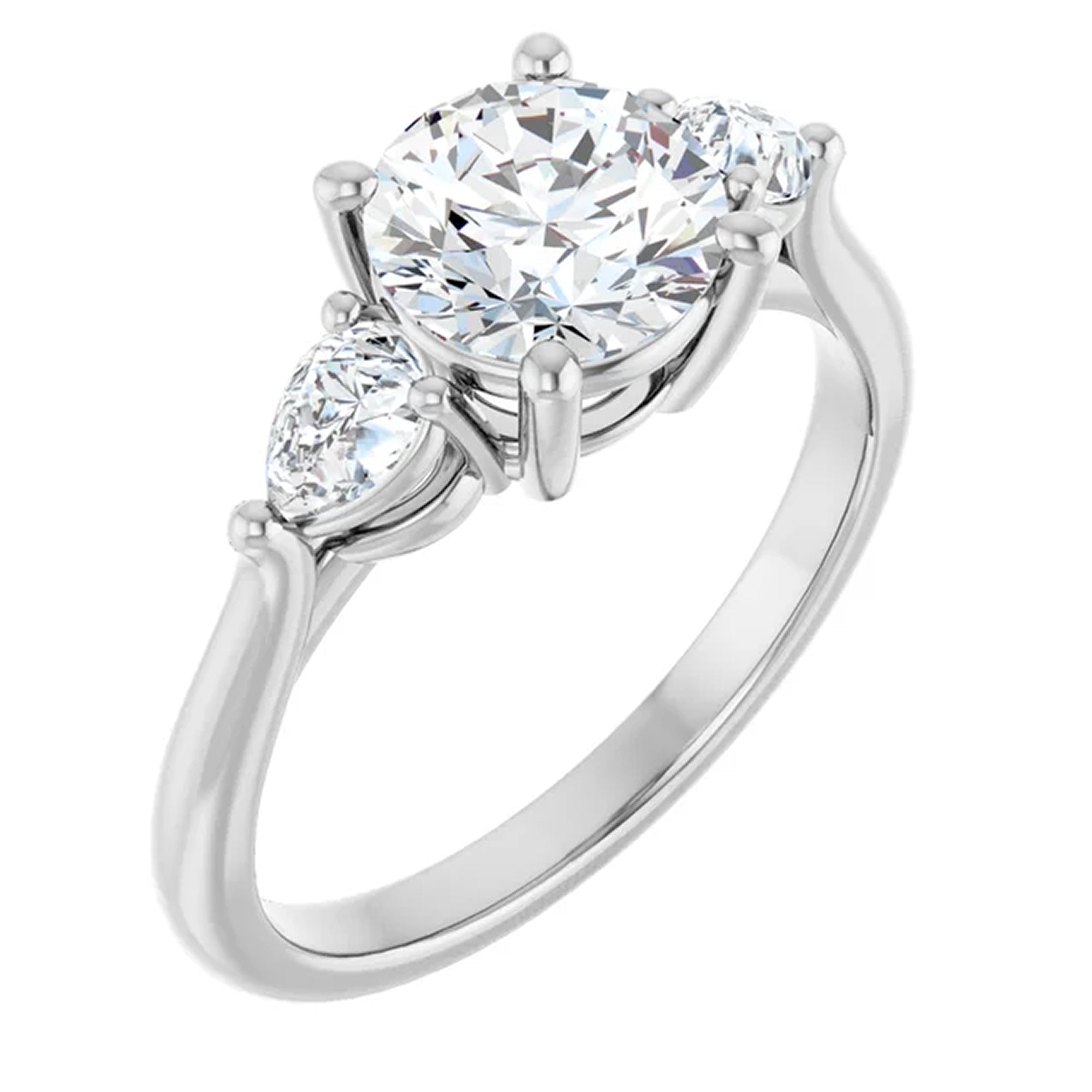 14K White Gold - 1.50