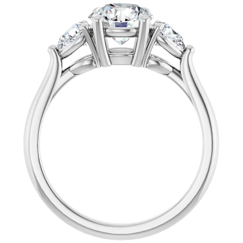14K White Gold - 1.55