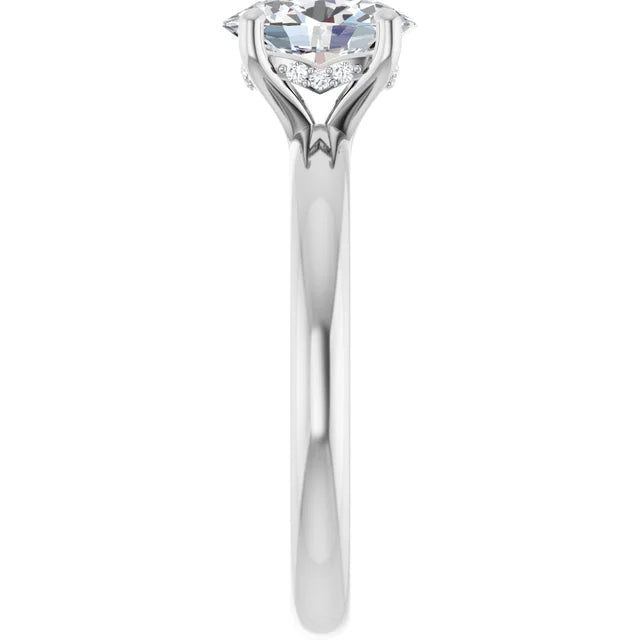 18K White Gold - 1.00