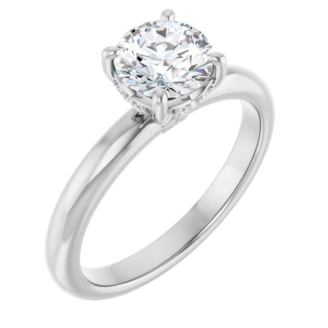 14K White Gold - 1.00