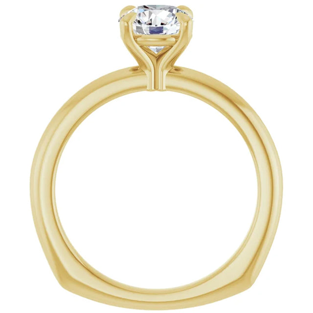 14K Yellow Gold - 1.00