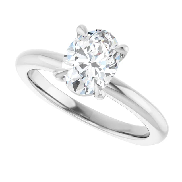 14K White Gold - 1.00