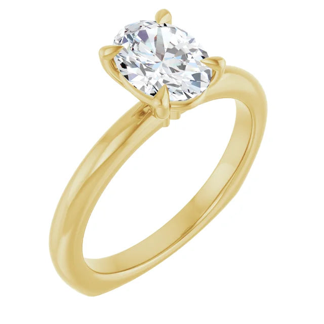 14K Yellow Gold - 1.00