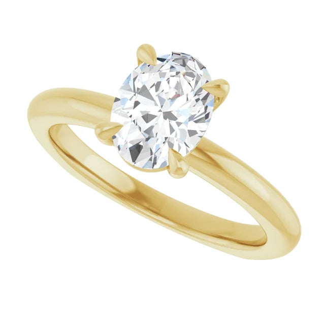 14K Yellow Gold - 1.00