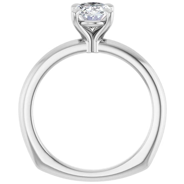 18K White Gold - 1.00