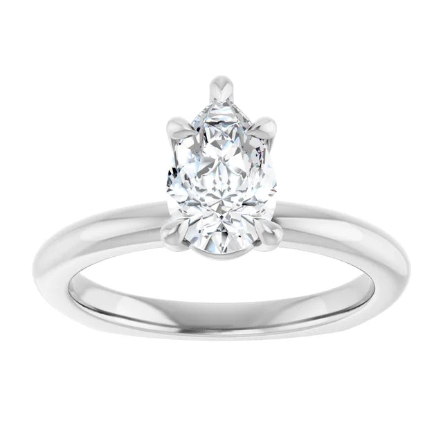 14K White Gold - 1.00