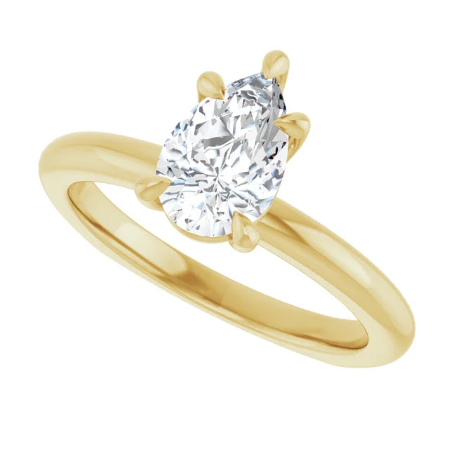 14K Yellow Gold - 1.00