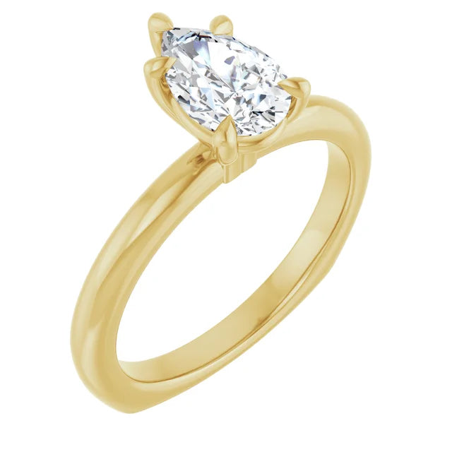 18K Yellow Gold - 1.00