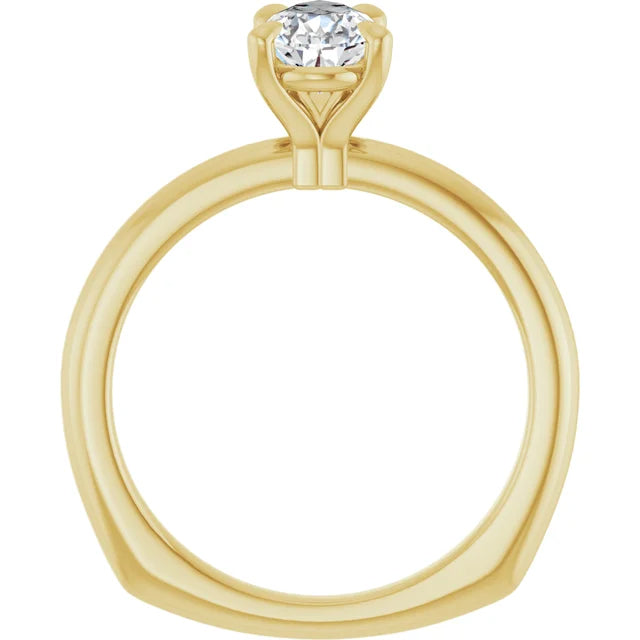 18K Yellow Gold - 1.00