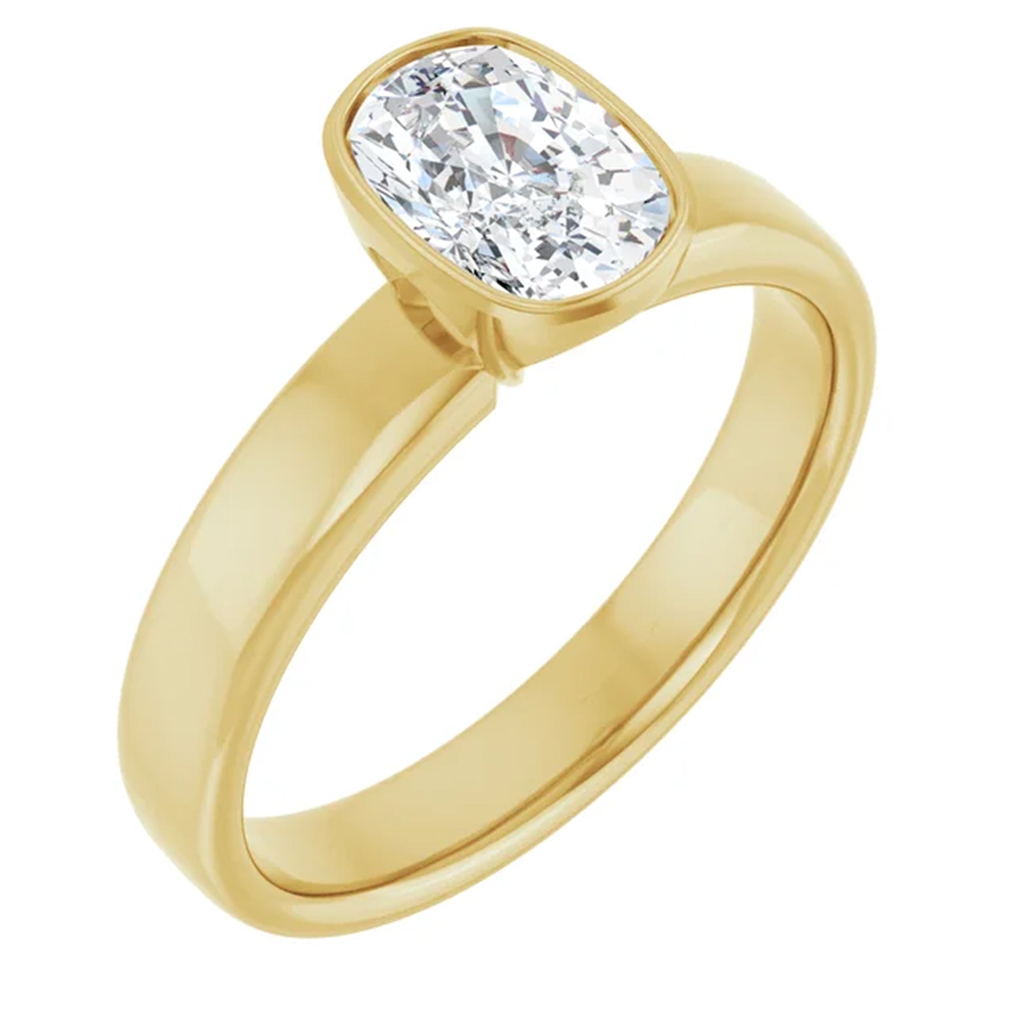 14K Yellow Gold - 1.00
