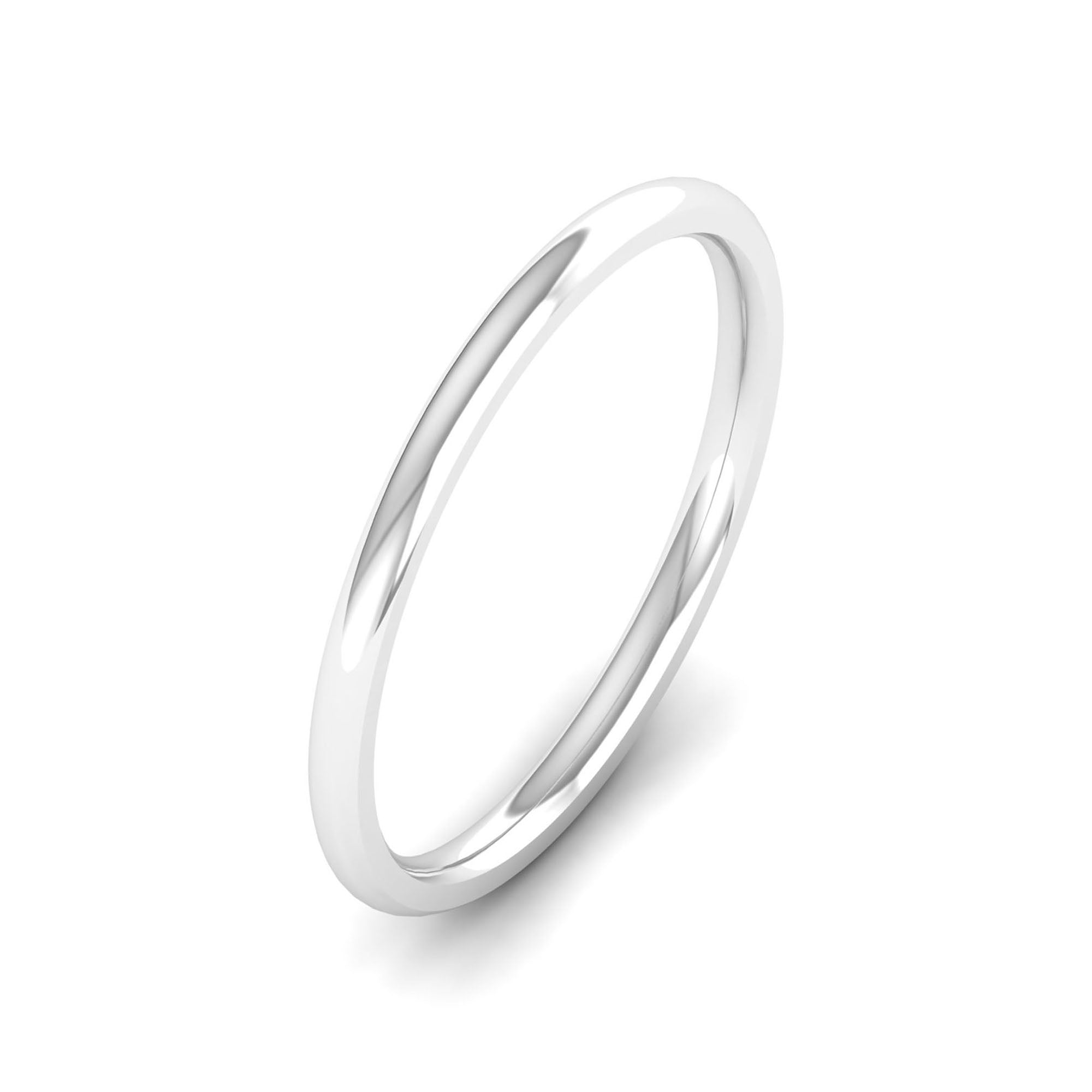 14K White Gold