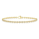 Mini Bezel Diamond Tennis Bracelet - Milano