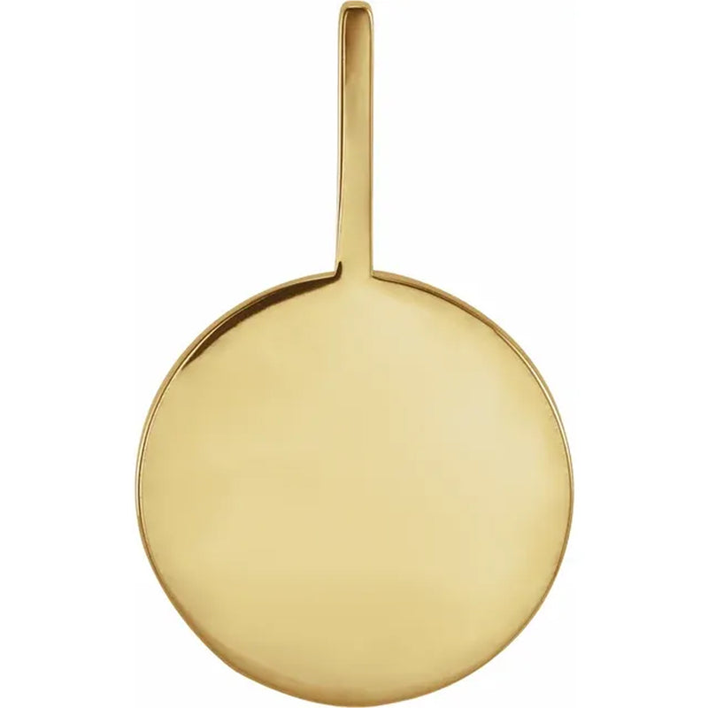 14K Yellow Gold - Dog mom