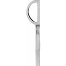 14K White Gold - Dog mom