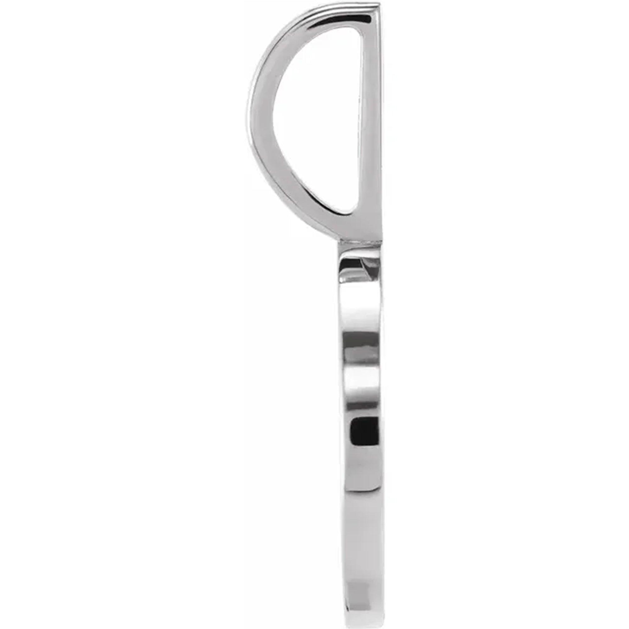 14K White Gold - Cat mom