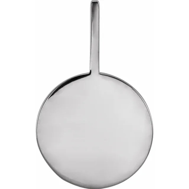 14K White Gold - Cat mom