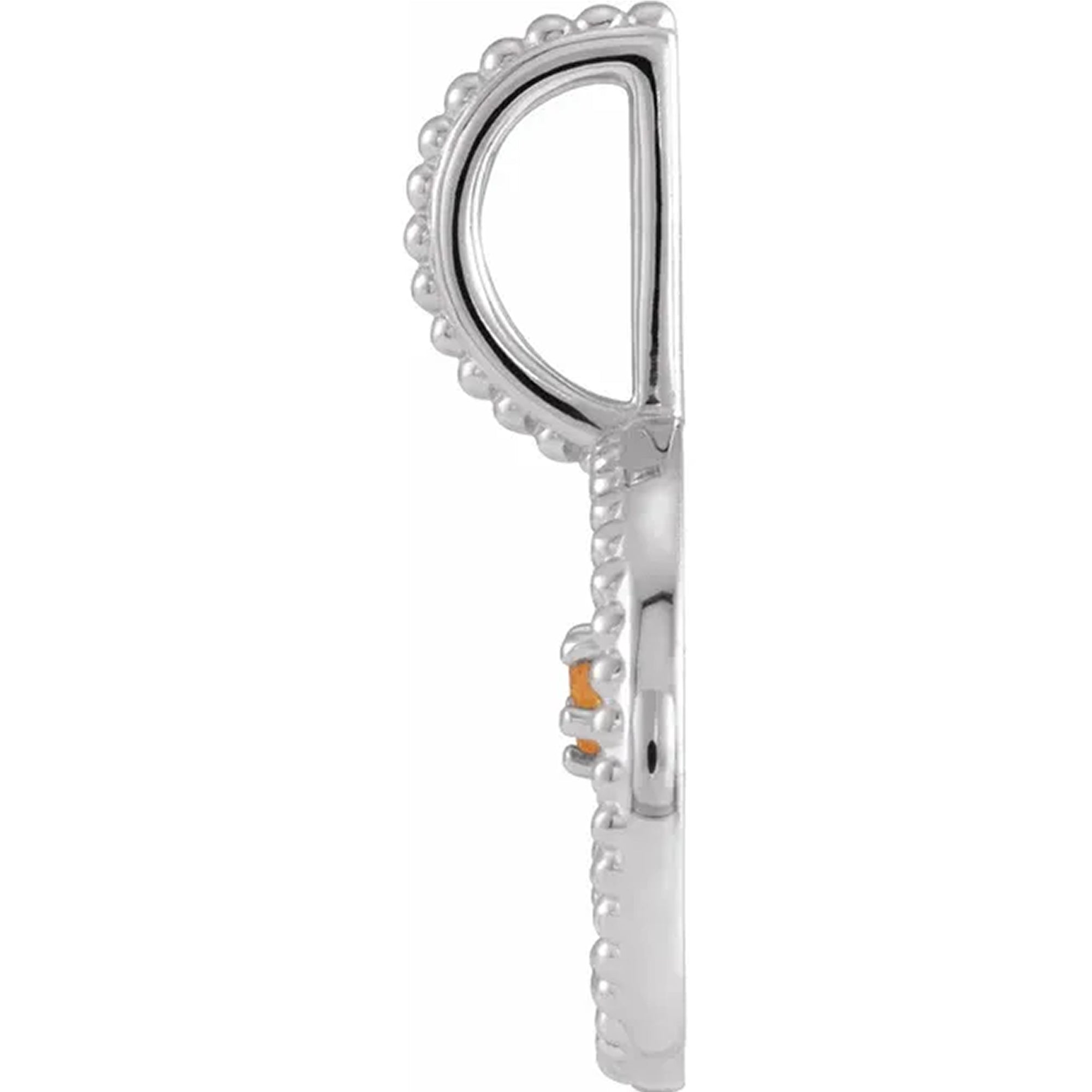 14K White Gold - Virgo