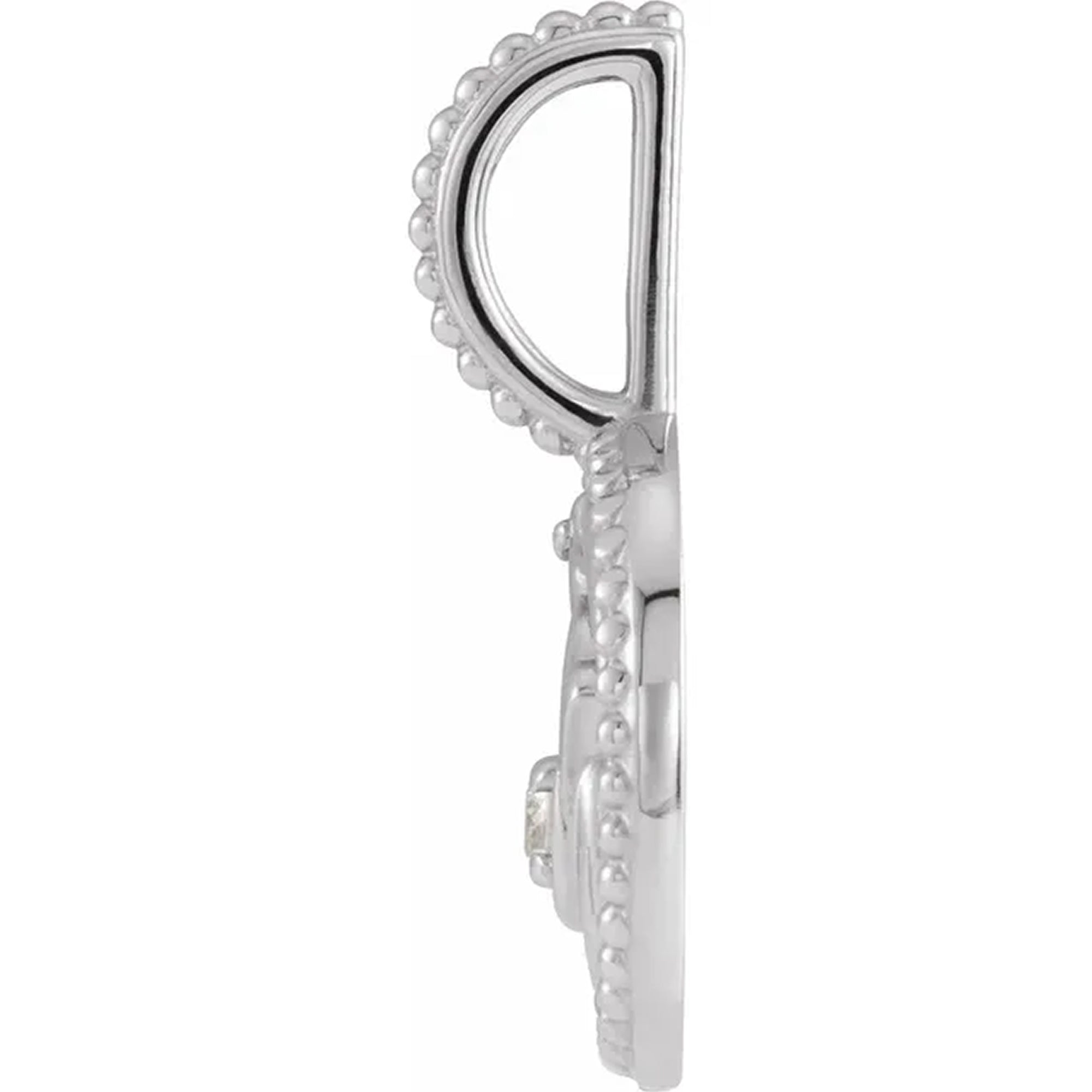 14K White Gold - Capricorn