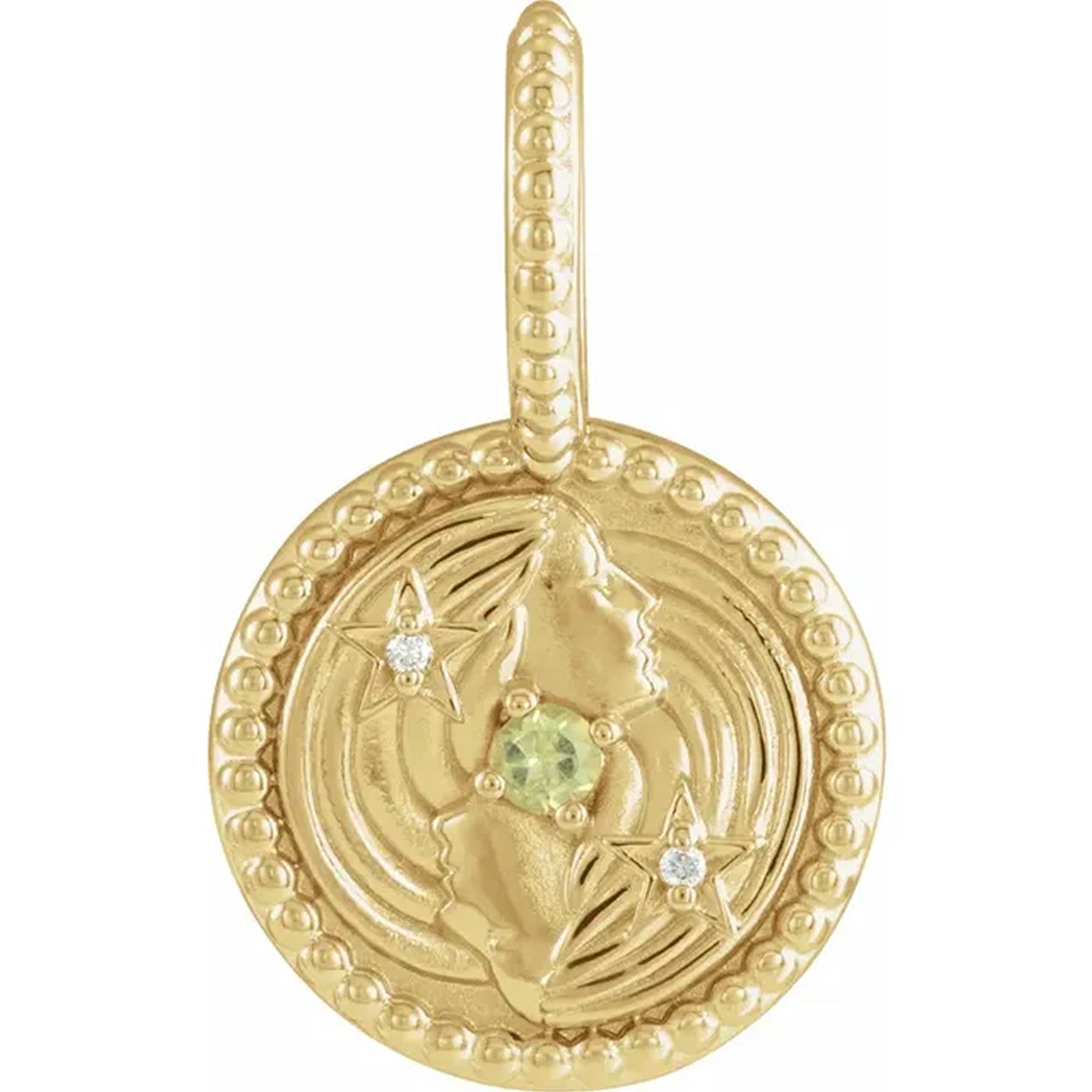 14K Yellow Gold - Gemini