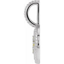 14K White Gold - Gemini