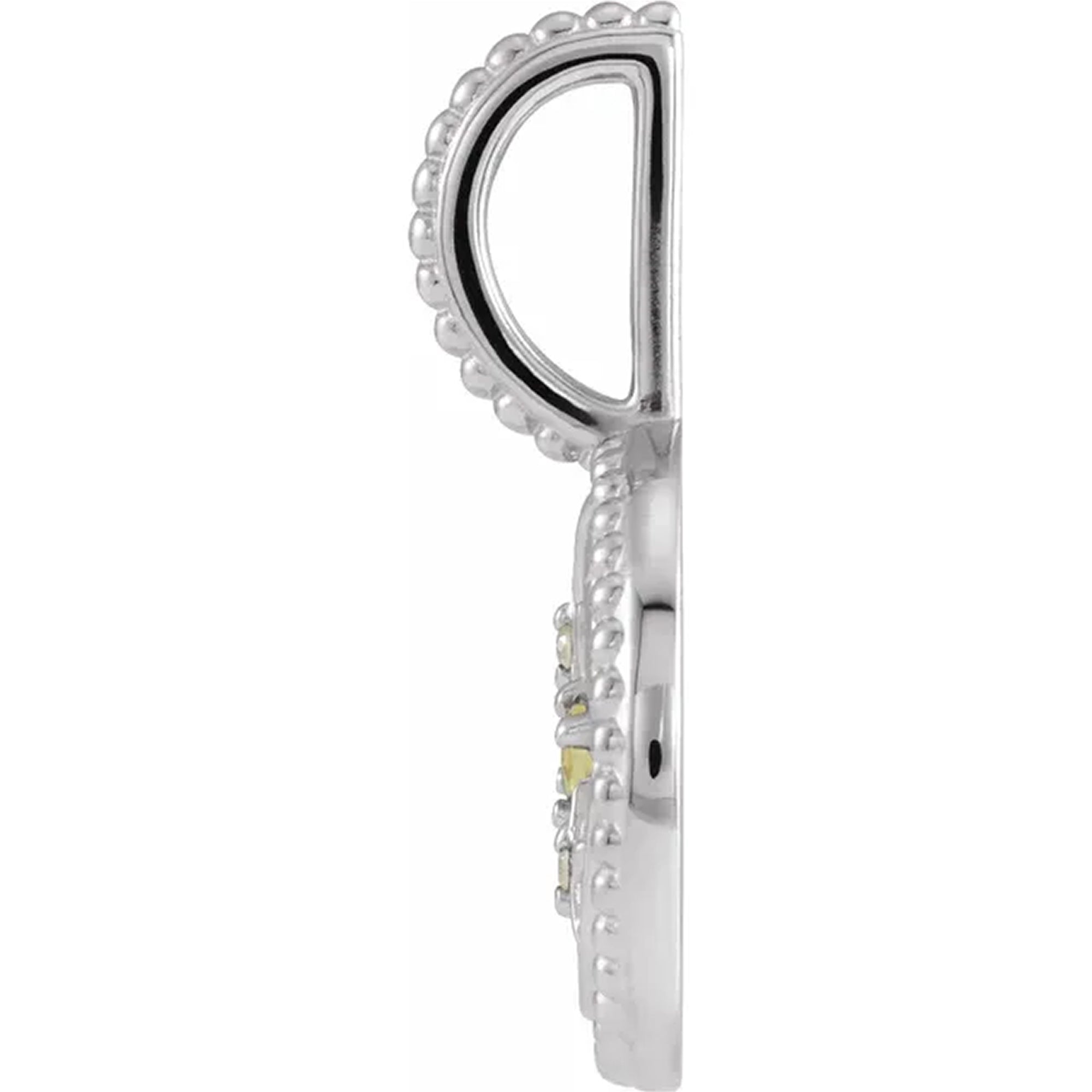 14K White Gold - Gemini