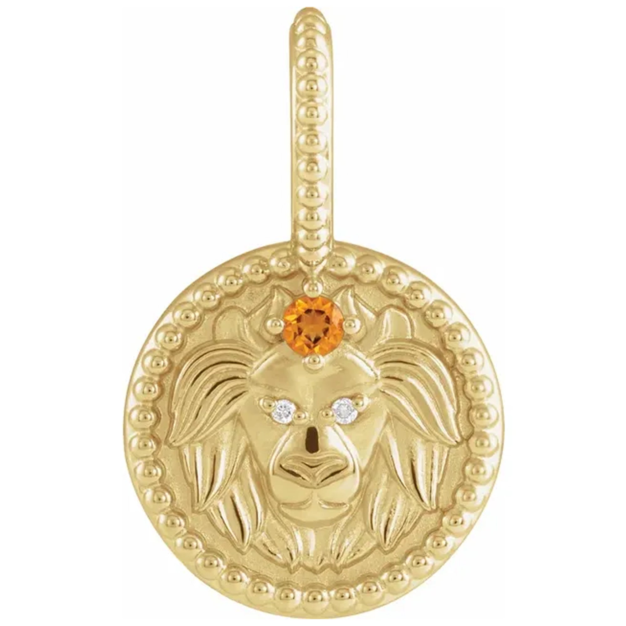 14K Yellow Gold - Leo