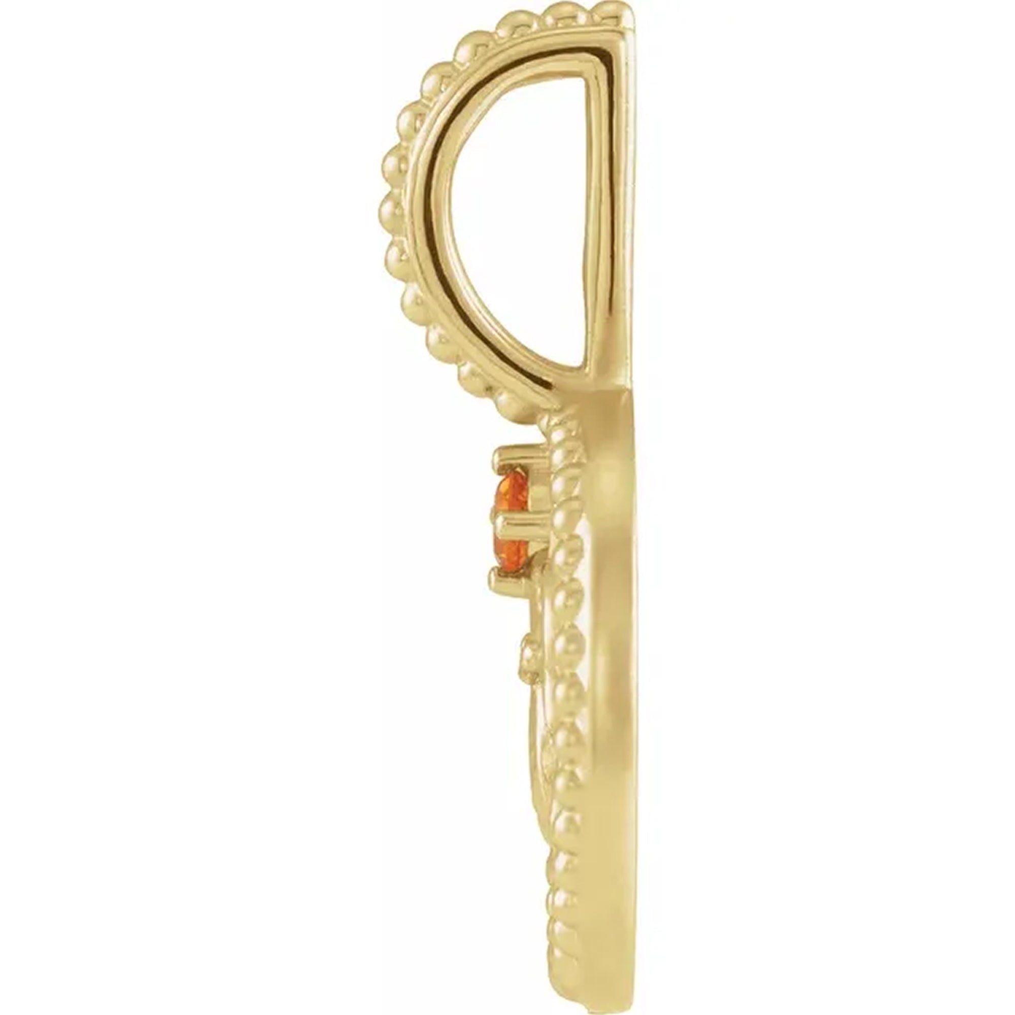 14K Yellow Gold - Leo